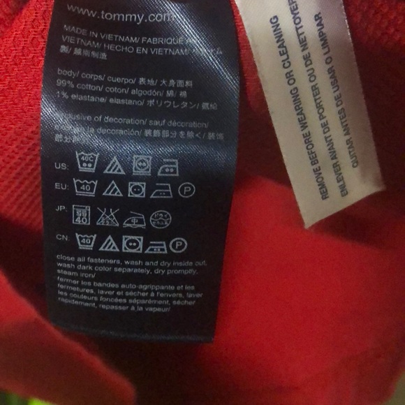 Tommy Hilfiger red structured dress - Picture 6 of 6